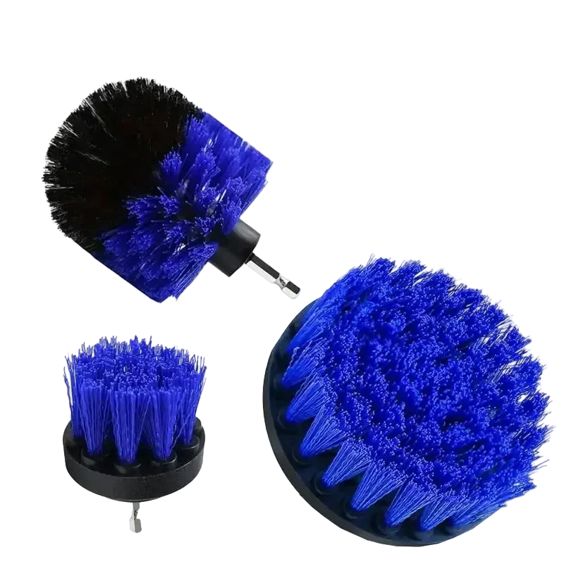 Kit de brosses électriques 3 pièces.