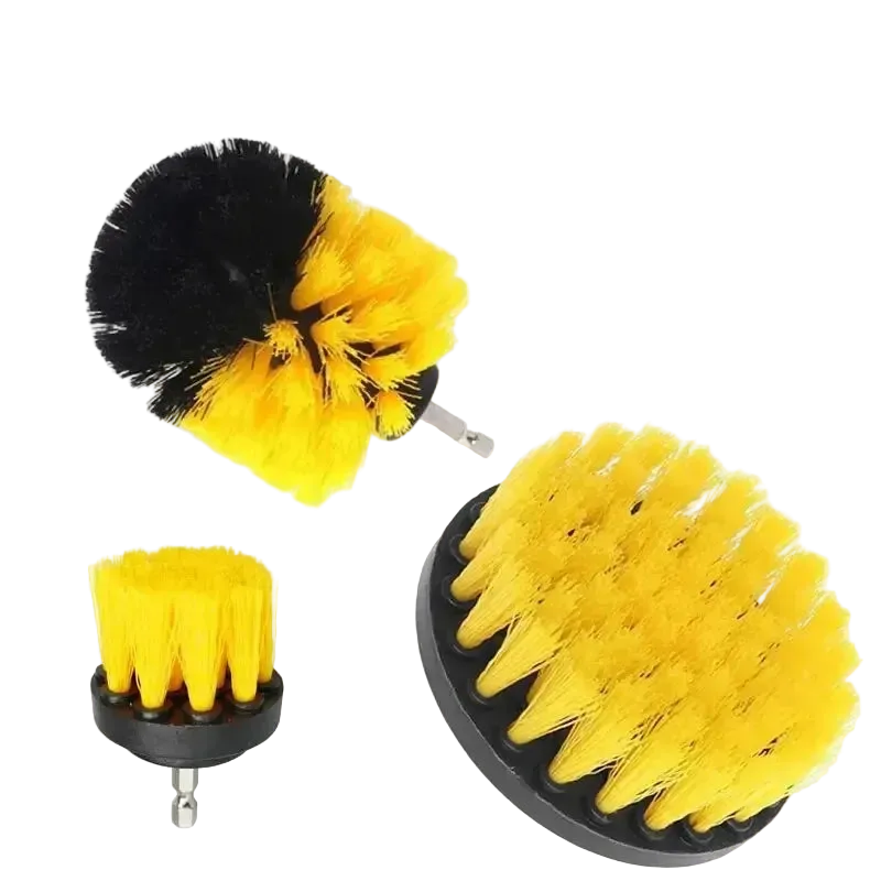 Kit de brosses électriques 3 pièces.